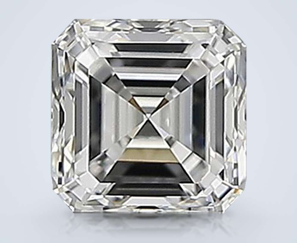 0.50 Carat Asscher Natural Diamond