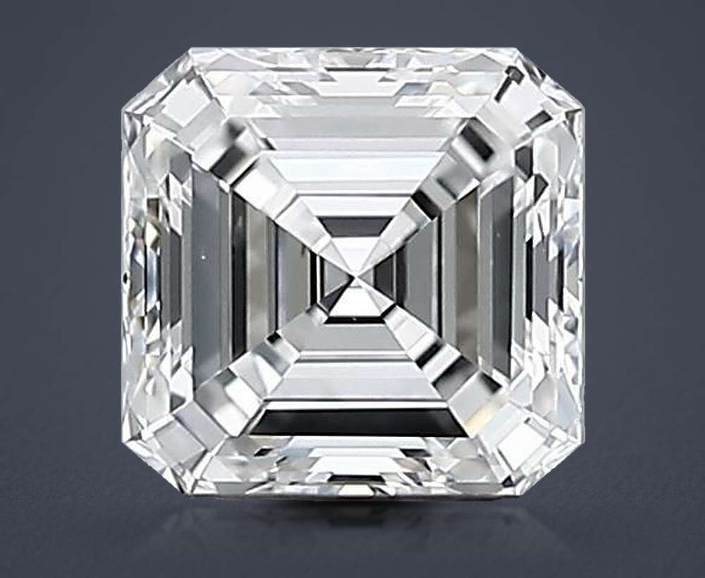 1.00 Carat Asscher Lab Diamond