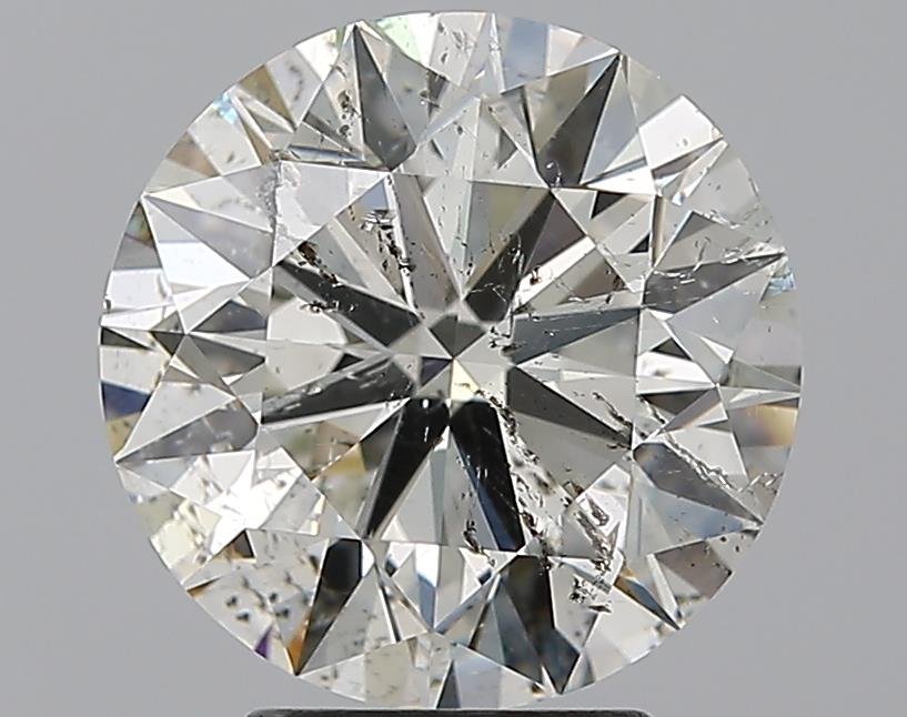 3.51ct I SI2 Excellent Cut Round Diamond