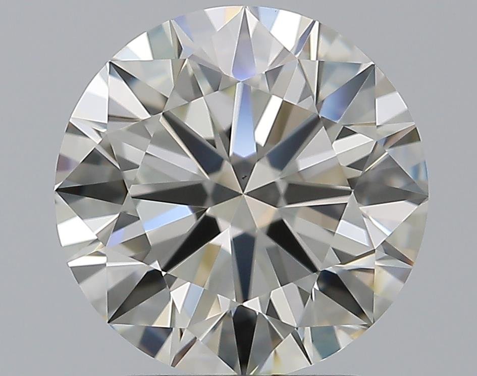 2.20ct K VS1 Rare Carat Ideal Cut Round Diamond