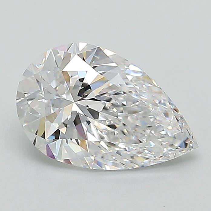 1.03ct D VVS2 Rare Carat Ideal Cut Pear Lab Grown Diamond