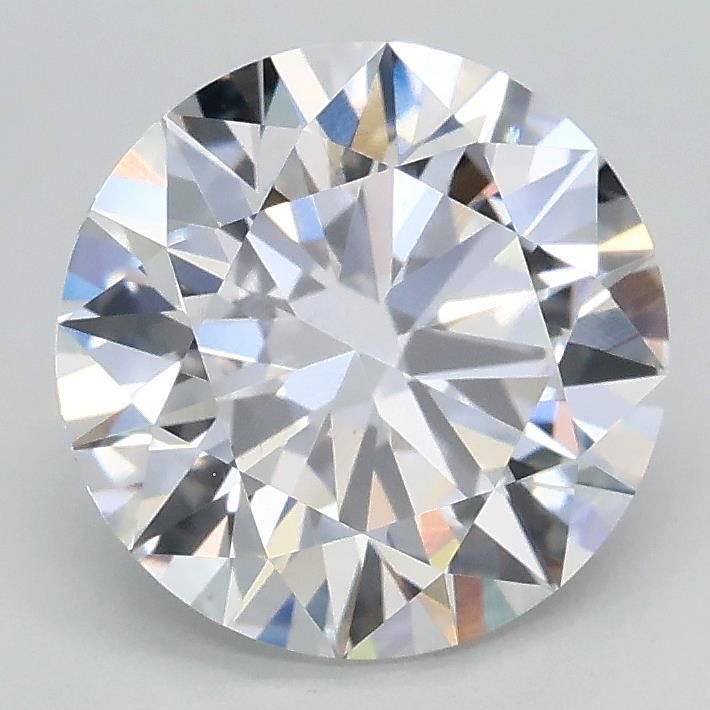 2.01ct D VS1 Rare Carat Ideal Cut Round Lab Grown Diamond