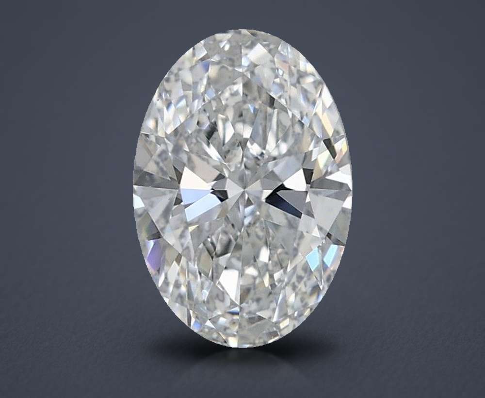 1.00 Carat Oval Lab Diamond