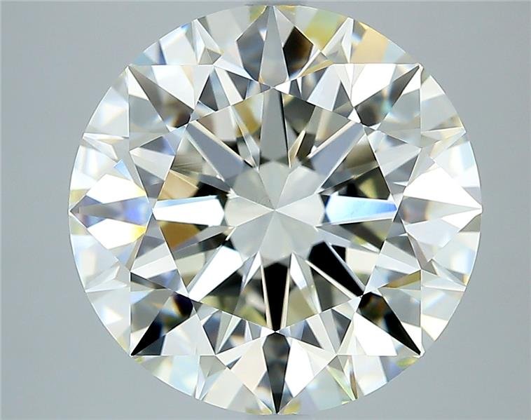 7.03ct I VVS2 Rare Carat Ideal Cut Round Diamond