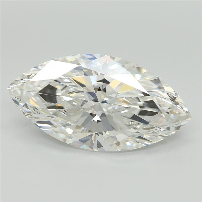 3.95ct E VS1 Rare Carat Ideal Cut Marquise Lab Grown Diamond