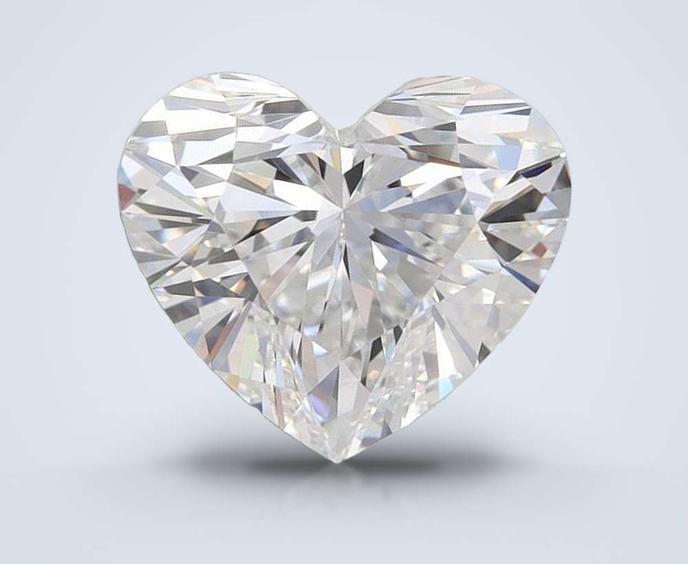 1.80 Carat Heart Lab Diamond