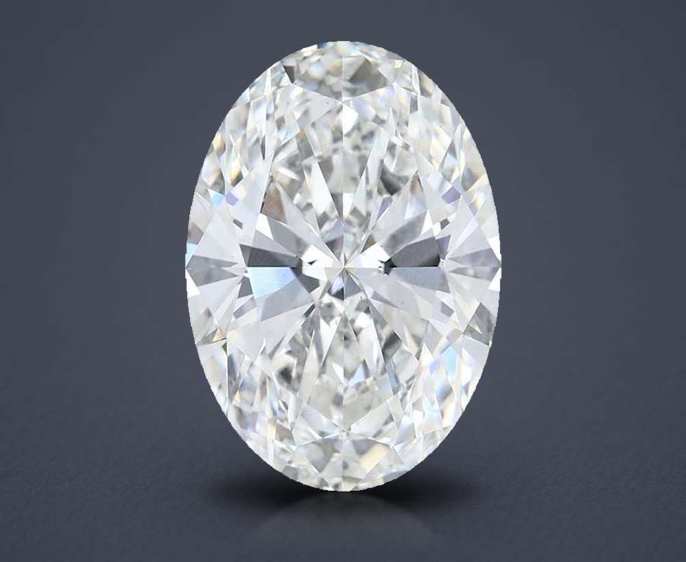 5.85 Carat Oval Lab Diamond