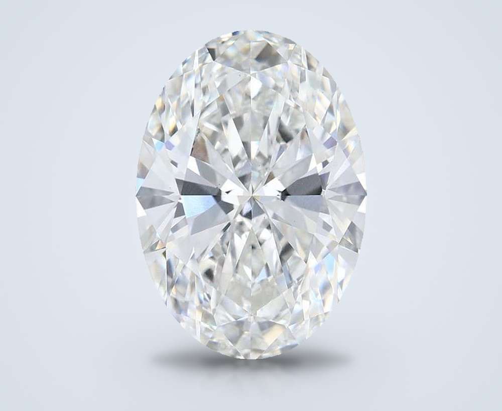 5.85 Carat Oval Lab Diamond