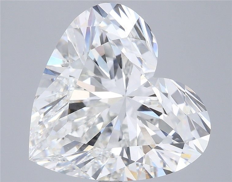 8.99ct F VS1 Rare Carat Ideal Cut Heart Lab Grown Diamond