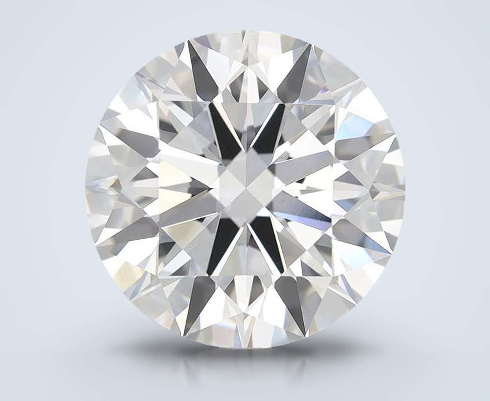 5.74 Carat Round Lab Diamond