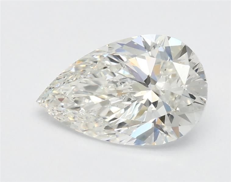 1.07ct F VS2 Rare Carat Ideal Cut Pear Lab Grown Diamond