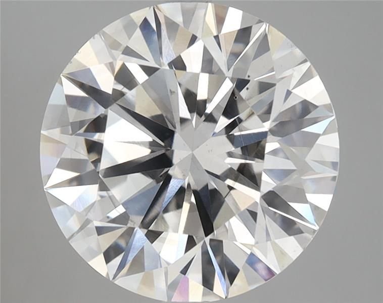 5.02ct G SI1 Rare Carat Ideal Cut Round Lab Grown Diamond