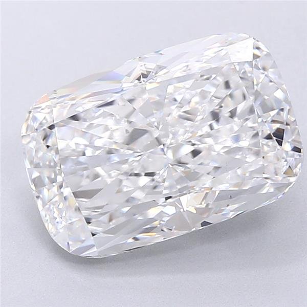 5.02ct E VS1 Rare Carat Ideal Cut Cushion Lab Grown Diamond