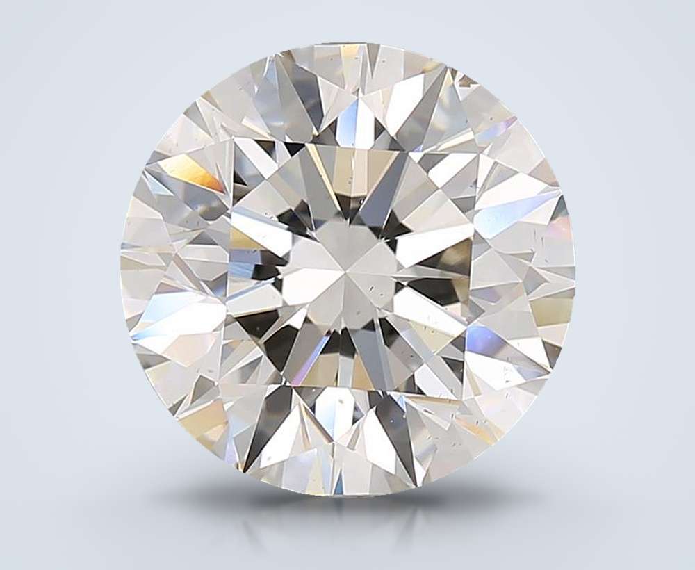 5.52 Carat Round Natural Diamond