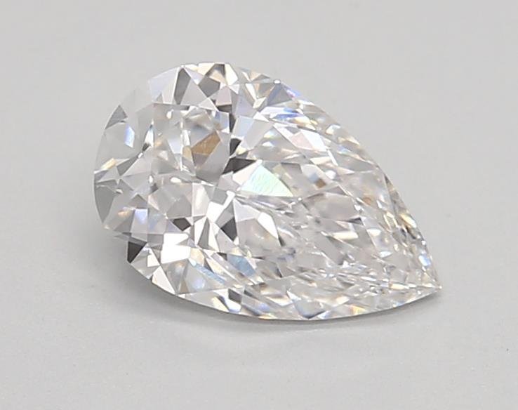 0.91ct E VVS2 Rare Carat Ideal Cut Pear Lab Grown Diamond