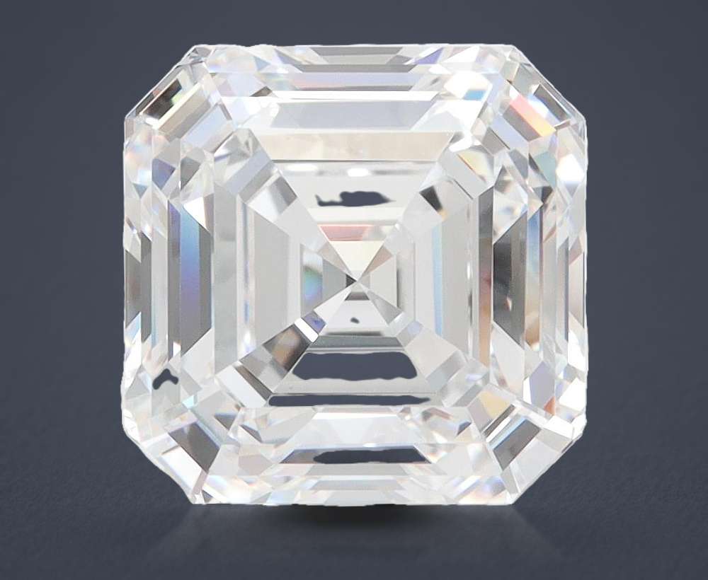 5.55 Carat Asscher Lab Diamond