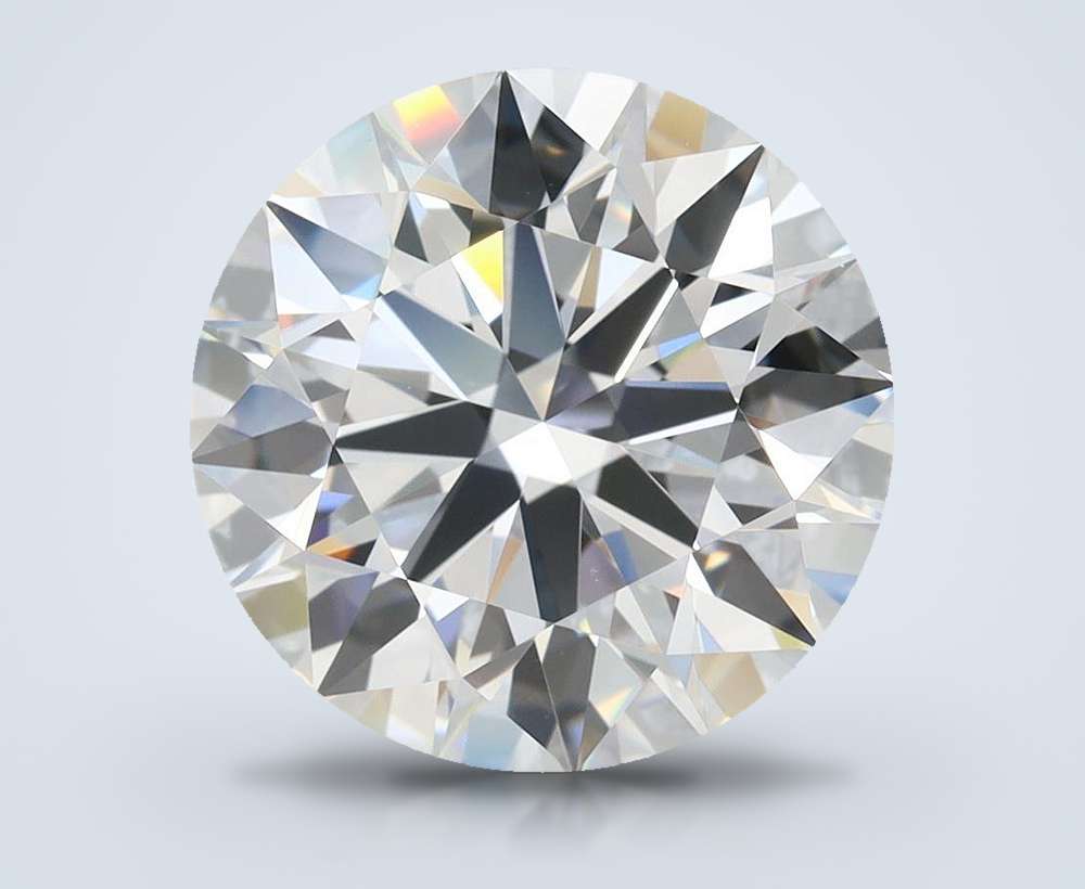 4.20 Carat Round Lab Diamond