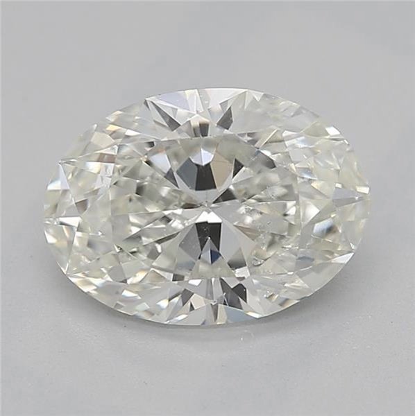 1.00ct J SI2 Rare Carat Ideal Cut Oval Diamond