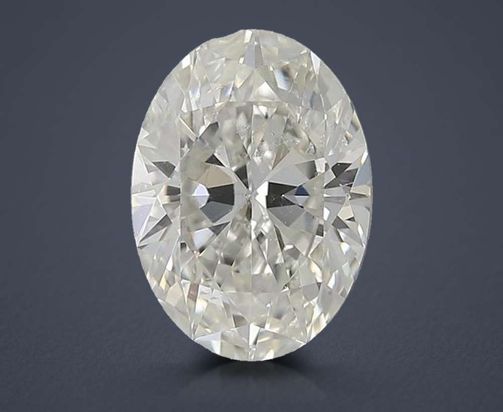 1.00 Carat Oval Natural Diamond
