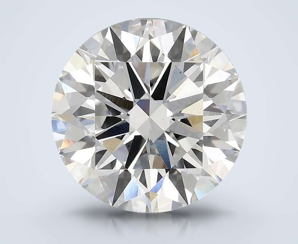 3.84 Carat Round Lab Diamond