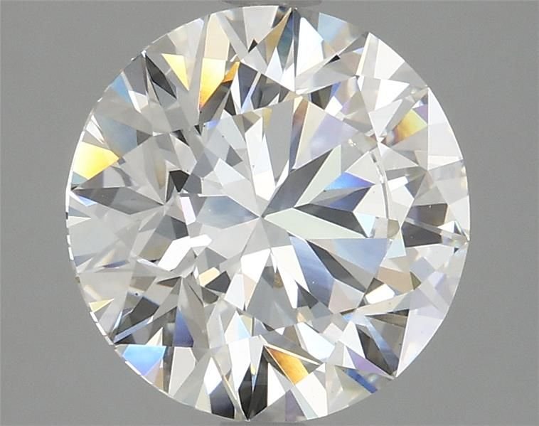 3.40ct H VS1 Rare Carat Ideal Cut Round Lab Grown Diamond