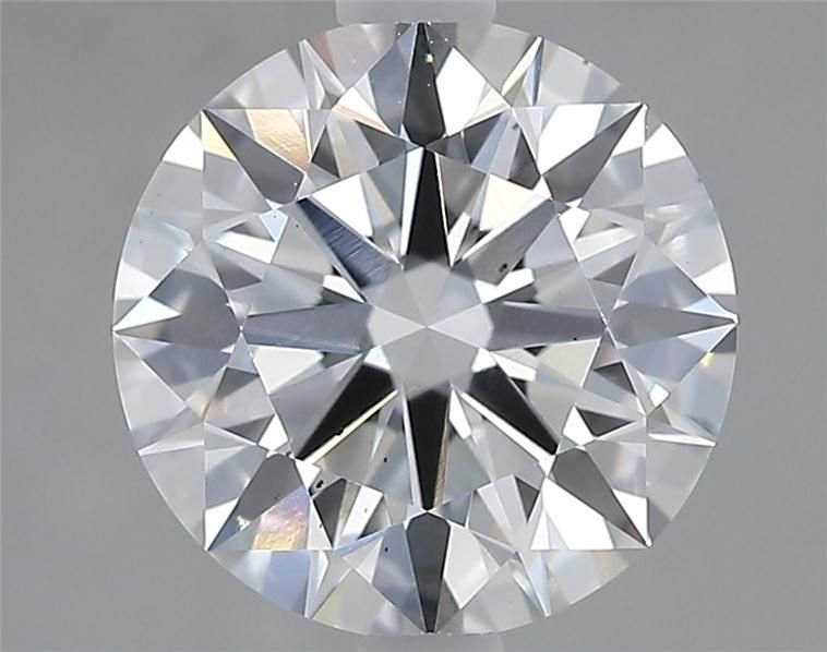 2.62ct D SI1 Rare Carat Ideal Cut Round Lab Grown Diamond