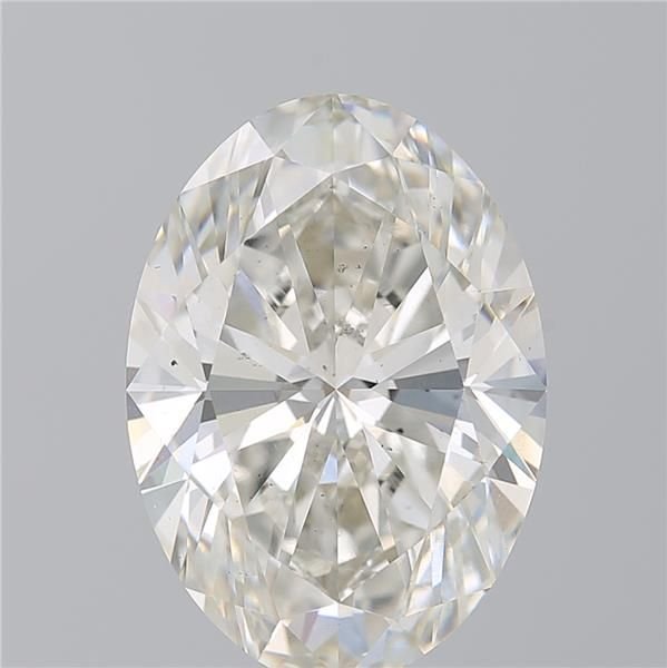 6.07ct I VS2 Rare Carat Ideal Cut Oval Lab Grown Diamond