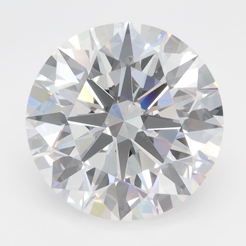 3.30ct D VVS1 Rare Carat Ideal Cut Round Lab Grown Diamond