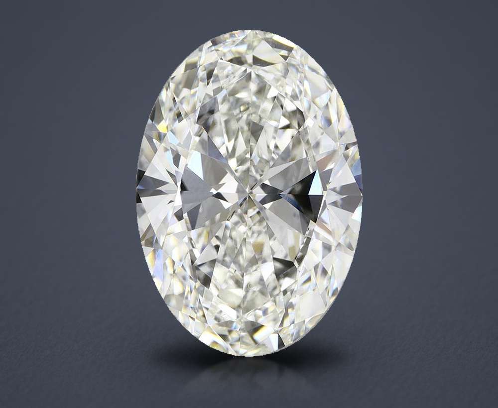11.00 Carat Oval Lab Diamond