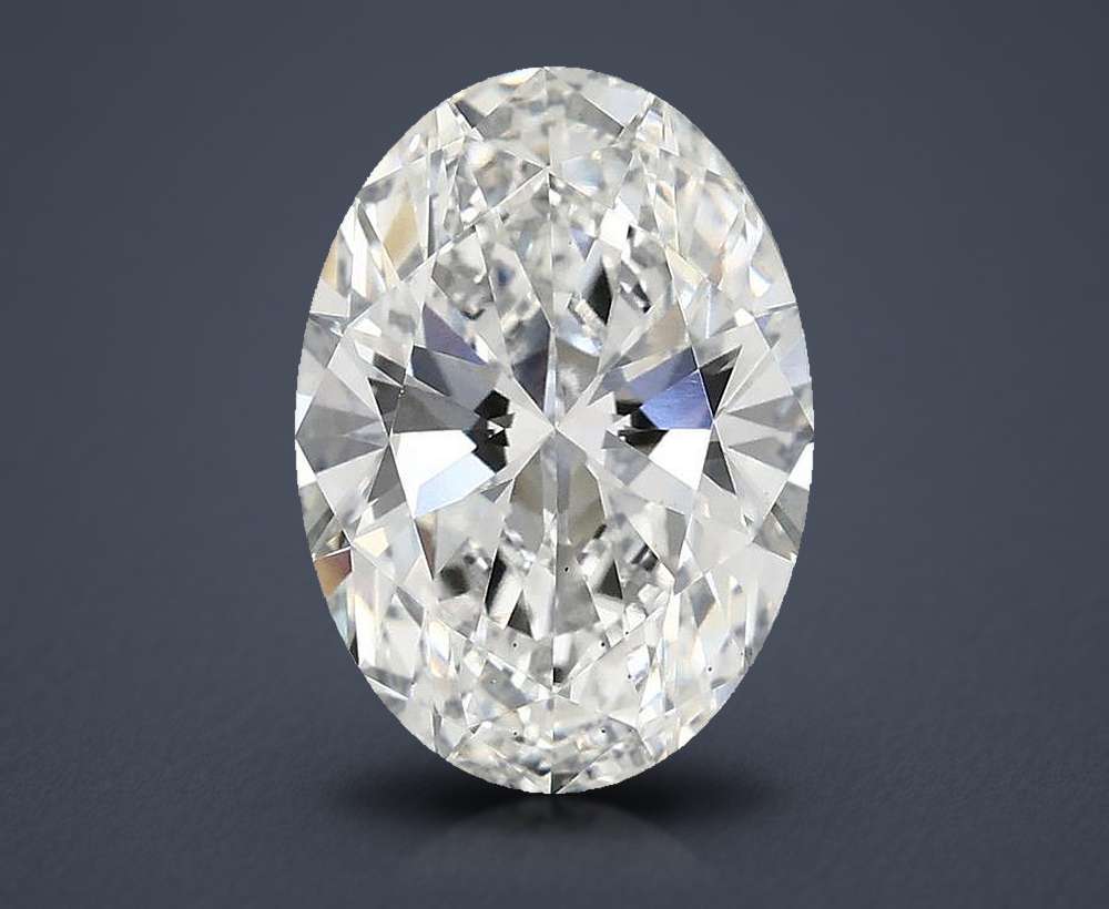 3.00 Carat Oval Lab Diamond