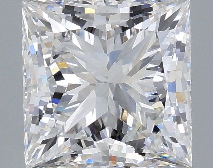 3.72 Carat Princess Lab Diamond