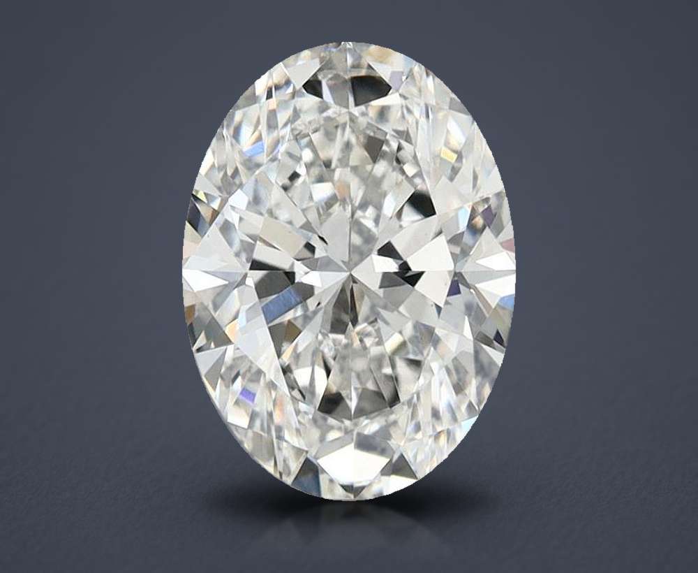 1.46 Carat Oval Lab Diamond