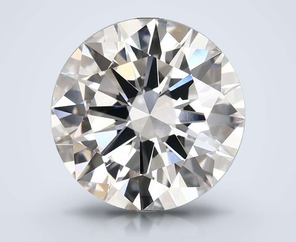 5.40 Carat Round Lab Diamond