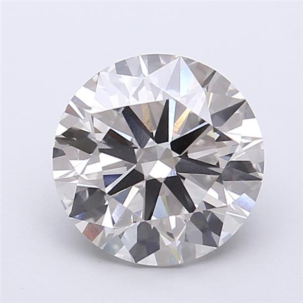 2.52ct H VVS2 Rare Carat Ideal Cut Round Lab Grown Diamond