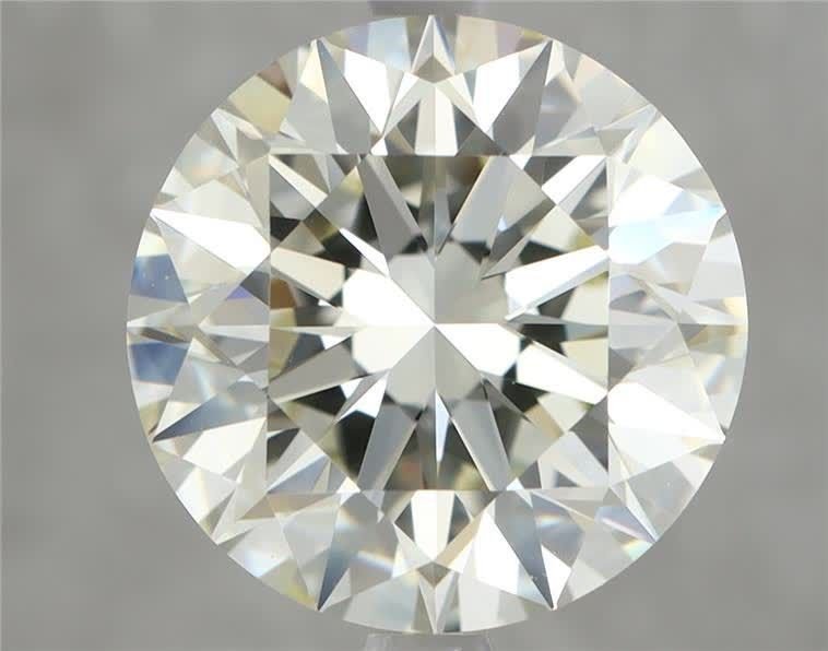 4.50ct J VVS2 Rare Carat Ideal Cut Round Diamond