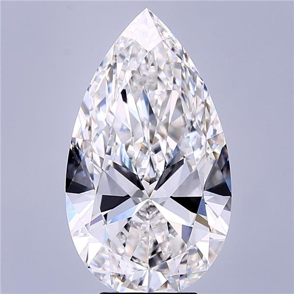 5.72 Carat Pear Lab Diamond