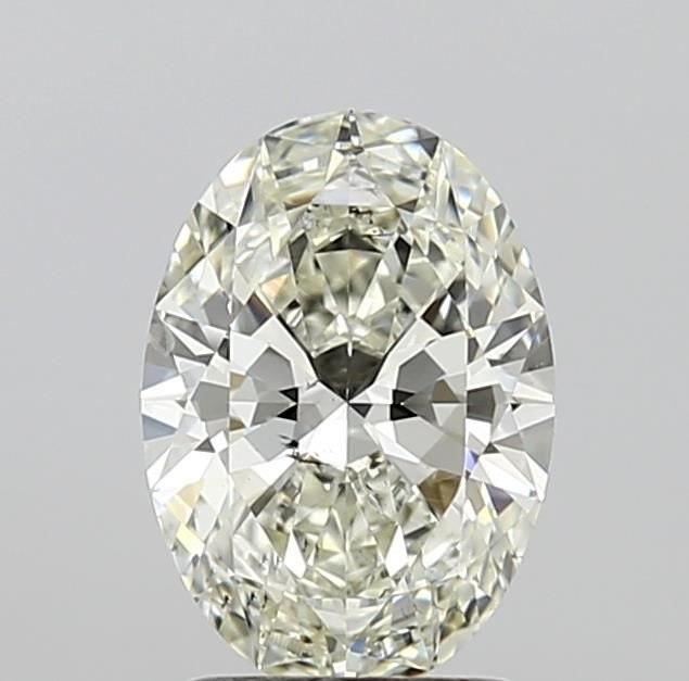 1.60ct K SI2 Rare Carat Ideal Cut Oval Diamond
