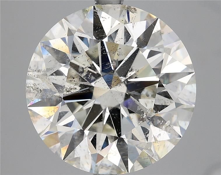 10.02ct I SI2 Rare Carat Ideal Cut Round Diamond
