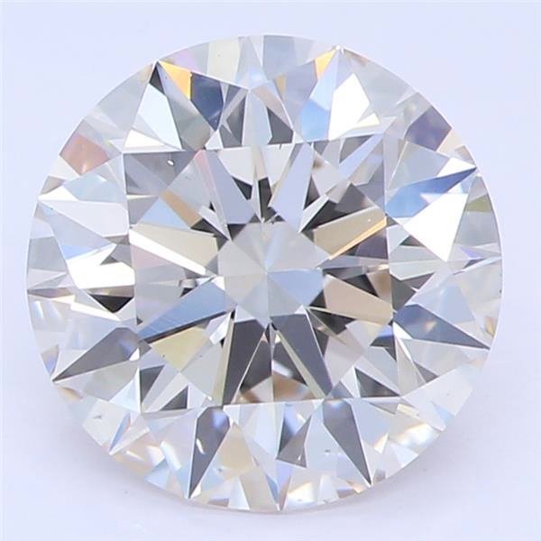 1.70ct J VS1 Rare Carat Ideal Cut Round Lab Grown Diamond