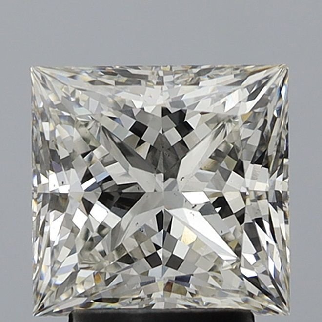 3.53ct H VS2 Rare Carat Ideal Cut Princess Lab Grown Diamond