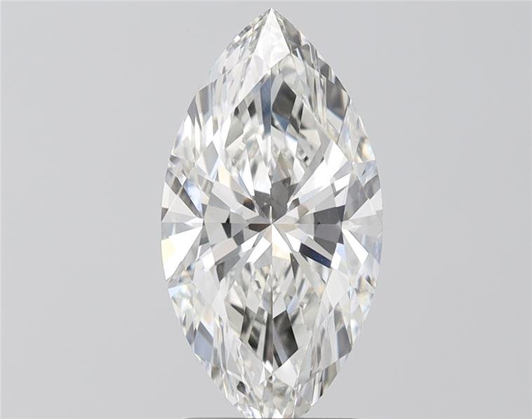 2.41ct H VS1 Rare Carat Ideal Cut Marquise Lab Grown Diamond