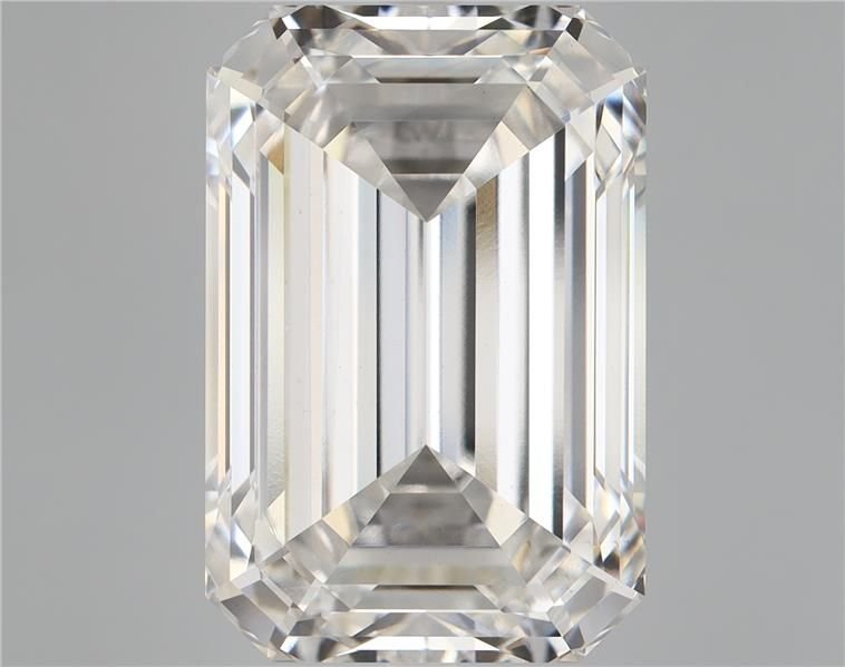 20.91ct F VS1 Rare Carat Ideal Cut Emerald Lab Grown Diamond