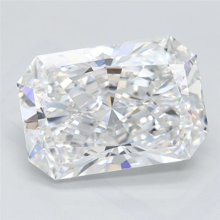 3.14ct E VVS1 Rare Carat Ideal Cut Radiant Lab Grown Diamond