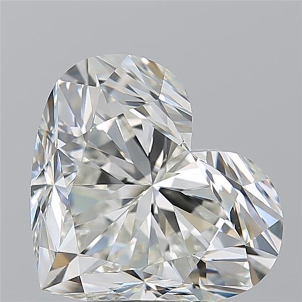 3.51ct J VS1 Rare Carat Ideal Cut Heart Diamond