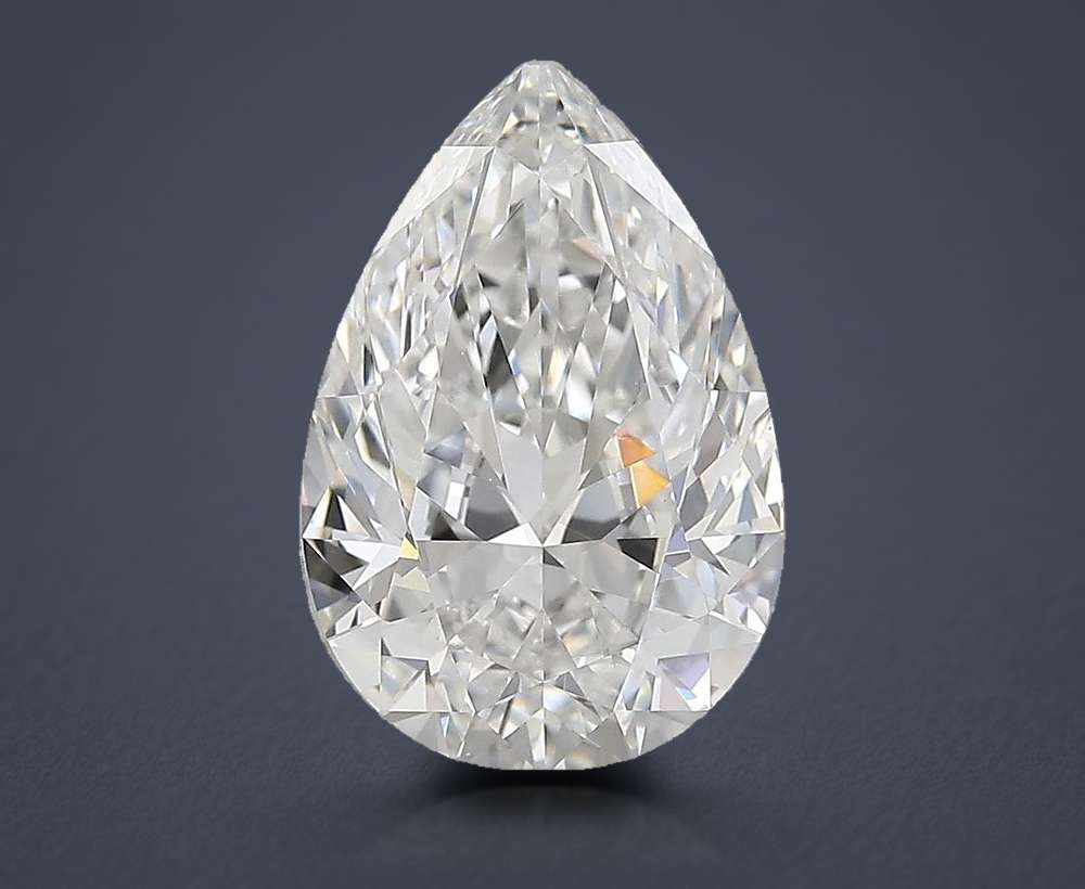 3.50 Carat Pear Natural Diamond