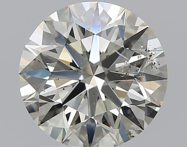 1.52ct K SI2 Rare Carat Ideal Cut Round Diamond