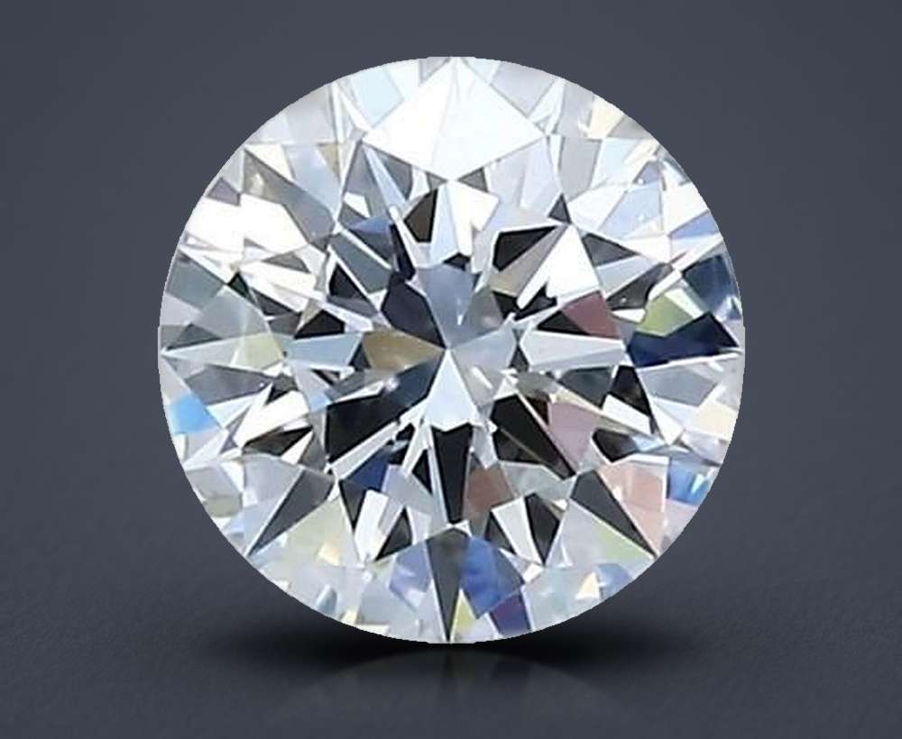 0.73 Carat Round Natural Diamond