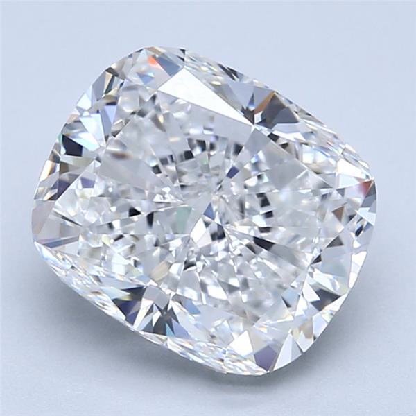 3.32ct E VVS1 Very Good Cut Cushion Diamond