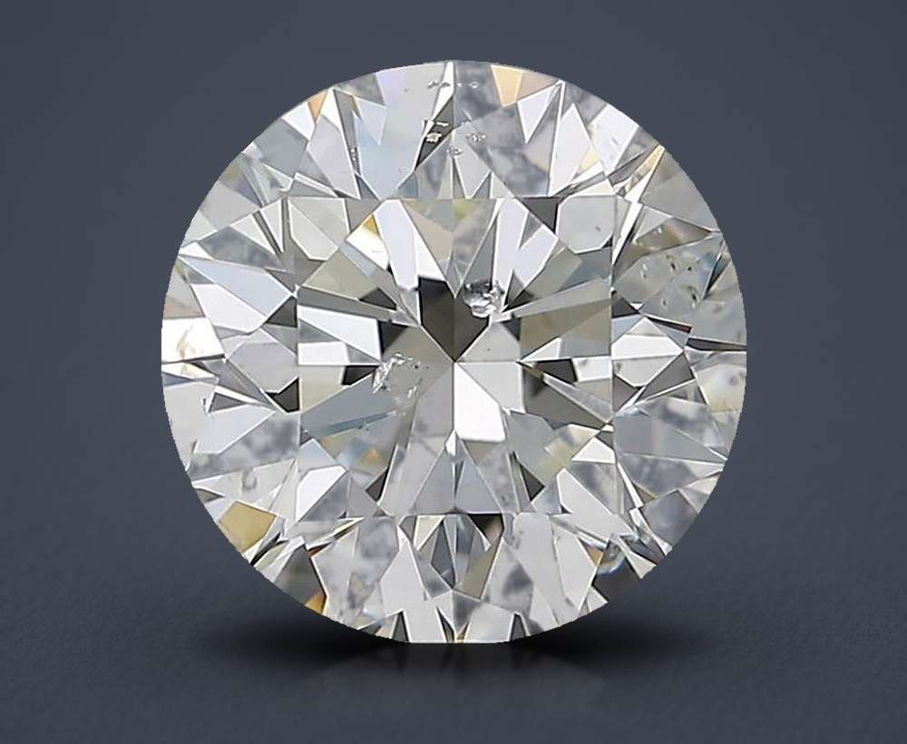 3.50 Carat Round Natural Diamond