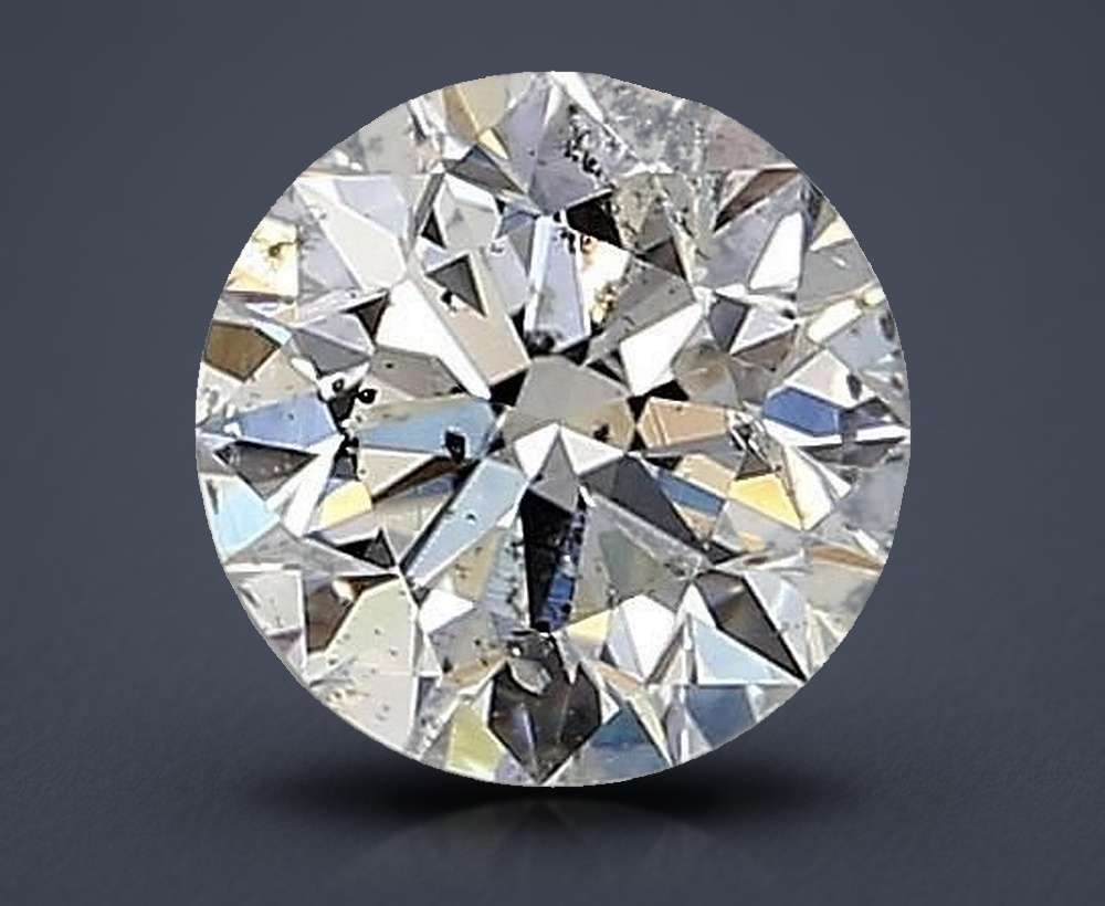 0.80 Carat Round Natural Diamond